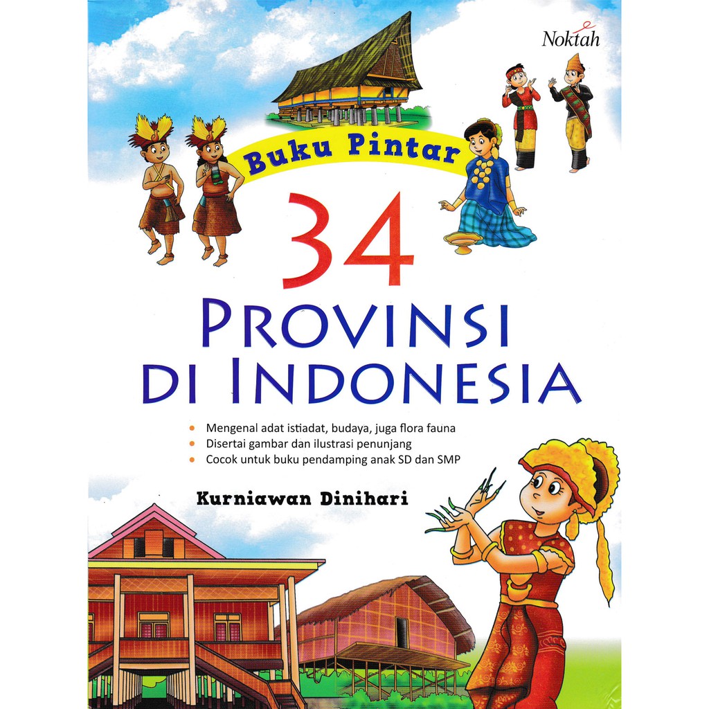 BUKU PINTAR 34 PROVINSI DI INDONESIA Shopee Indonesia