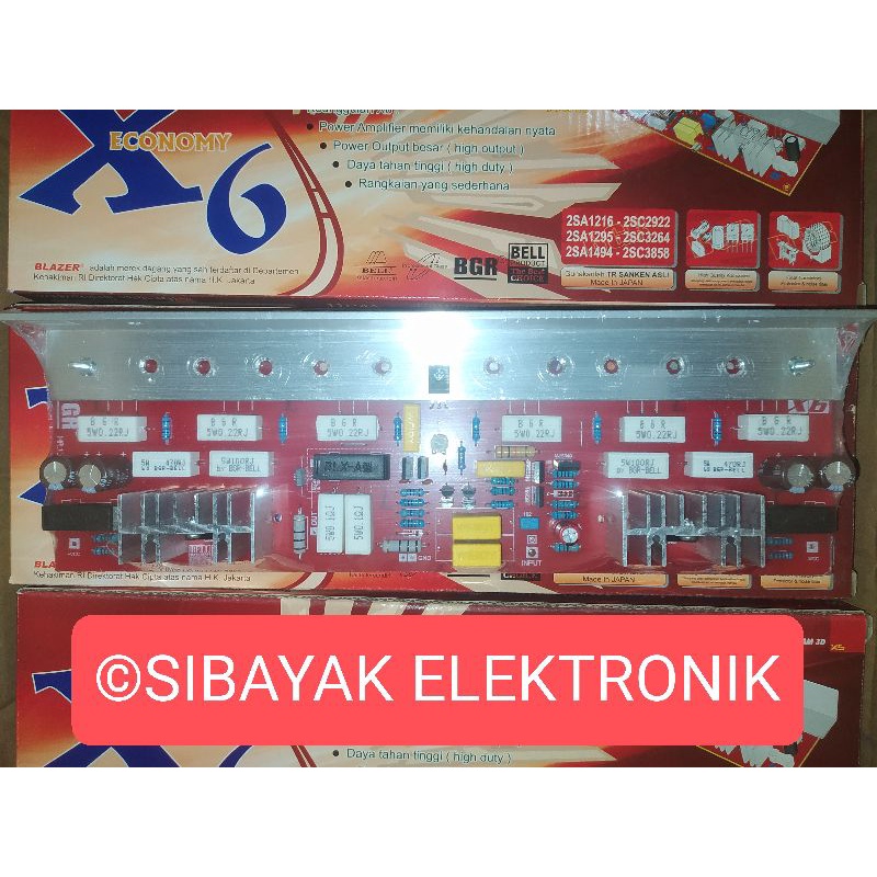 KIT Powet Blazer X6 Economy (Tanpa TR)