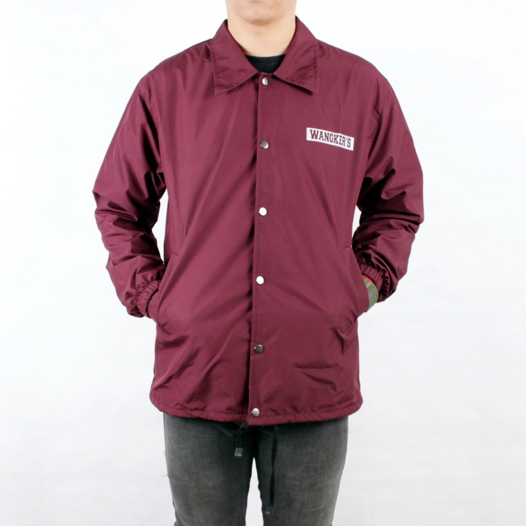 TERMURAH ! Jaket Pria Coach Sablon Pull Belakang / Jaket Distro / JAKET COACH WORK HARD BEATS TALENT