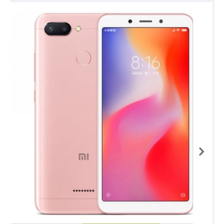 XIAOMI REDMI 6 3GB/32GB, 4GB/64GB FULLSET GARANSI 1th-4