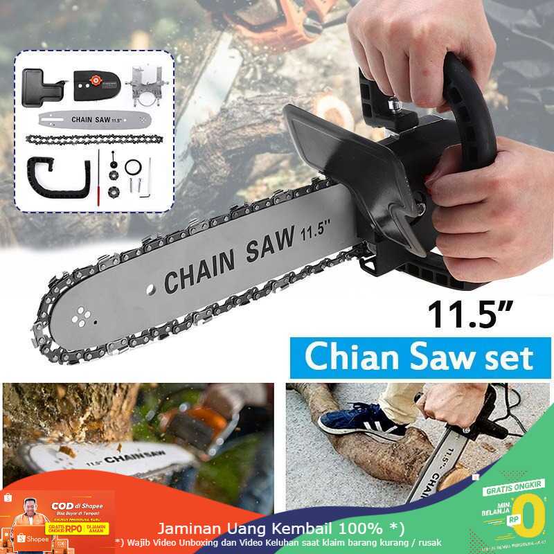 (BISA COD) RVOSTR AbouTool Adapter Gergaji Mesin Elektrik Chainsaw 11.5 Inch - ABT317