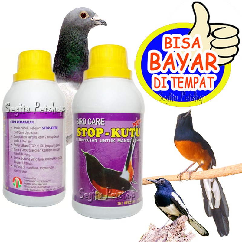 SAMPO KUTU BURUNG ANTI PARASIT SHAMPO BIRD CARE