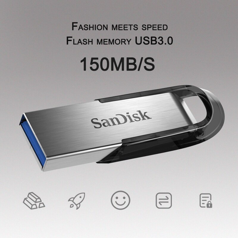 Flashdisk SANDISK CZ73 USB 3.0 128GB Ultra Flair Pen Drive Memory Stick USB Flash Drive U Disk