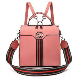 GI 0939 RISCE TAS RANSEL MULTIFUNGSI WANITA CEWEK PEREMPUAN JAKARTA PINK KHAKI BROWN BLACK JT