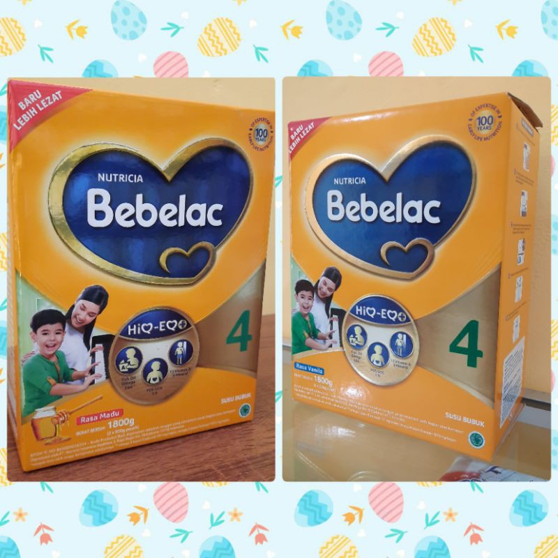 Bebelac 4 Vanila Madu 1800 Gram Shopee Indonesia