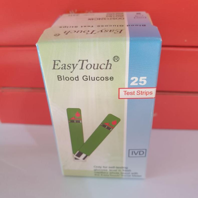 Strip Gula Darah Easy Touch Stik Gula Darah Easy Touch Strip Glukosa Easy Touch