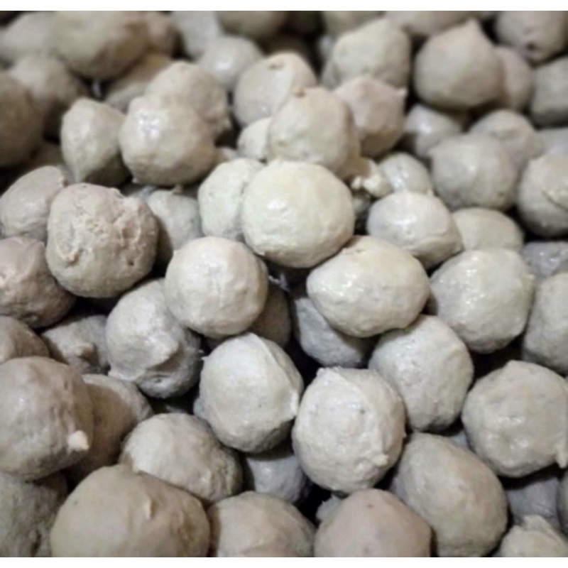

Bakso sapi Homemade non msg isi 25 butir