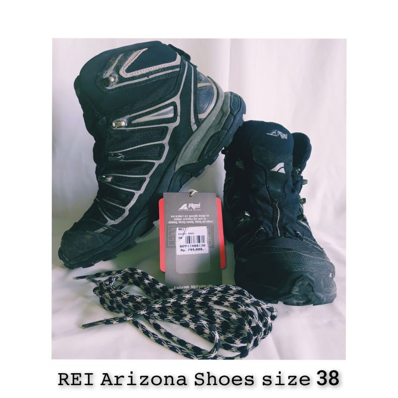 sepatu hiking second sepatu gunung bekas rei arizona shoes