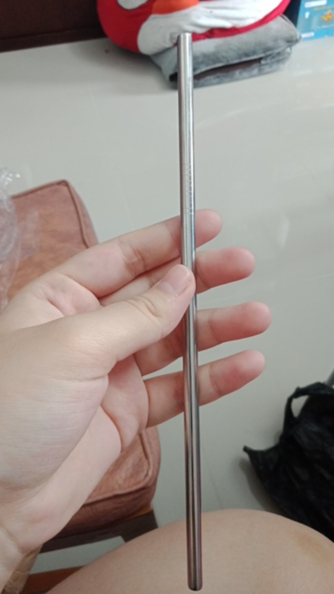 Sedotan Lurus Stainless Steel Straw Ramah Lingkungan