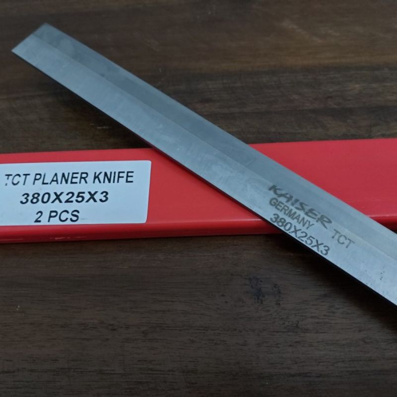 Pisau Mesin Planer Jointer 380 x 25 x 3 Kaiser Tct Serut Kayu