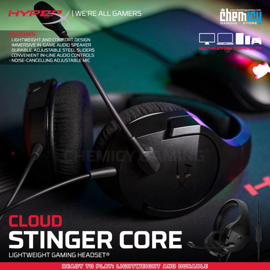 HyperX Cloud Stinger Core for PC Gaming Headset