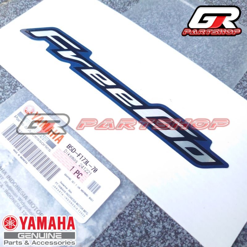 LIST EMBLEM BODY B5D-70 FREEGO BIRU 2021 ORIGINAL YAMAHA GRAPHIC STIKER STICKER STRIPING FREGO FREE GO KIRI KANAN ORI YGP