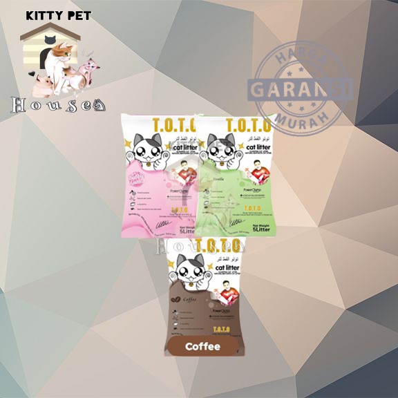 PASIR KUCING GUMPAL WANGI TOTO 20KG ( KHUSUS EKSPEDISI )