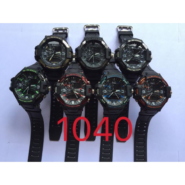 Jam Tangan Pria sporty Casio Gshock 1040 Black