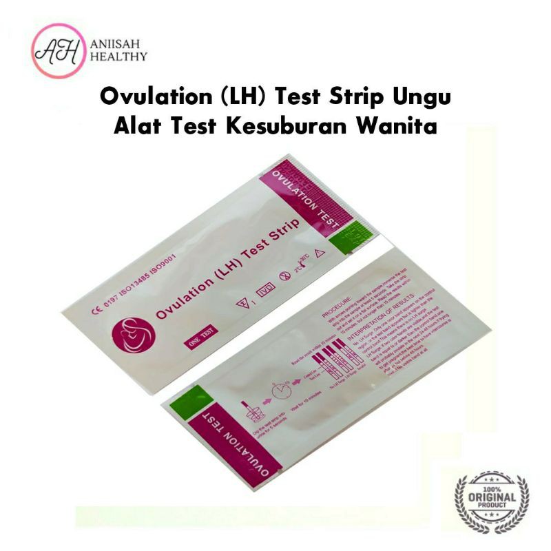 Alat Tes Kesuburan - Ovulation LH Test - Alat Test Kesuburan - Testpack - Testpeck Kesuburan