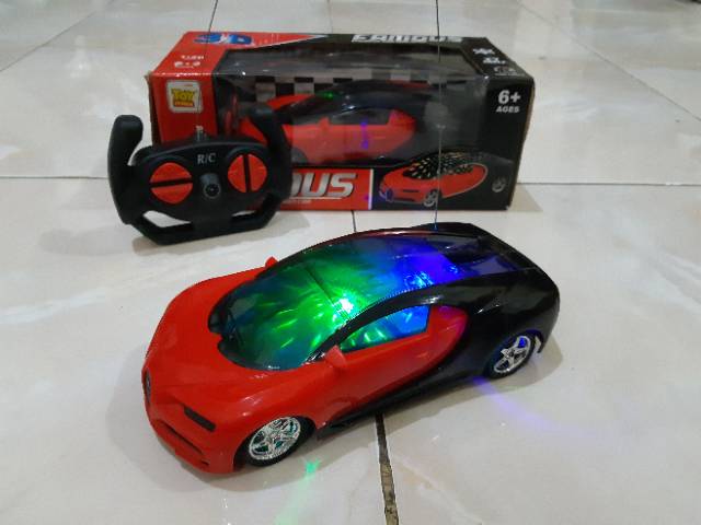 RC CAR SEDAN LED DISCO MAINAN MOBIL REMOTE CONTROL ANAK RADIO EDUKATIF