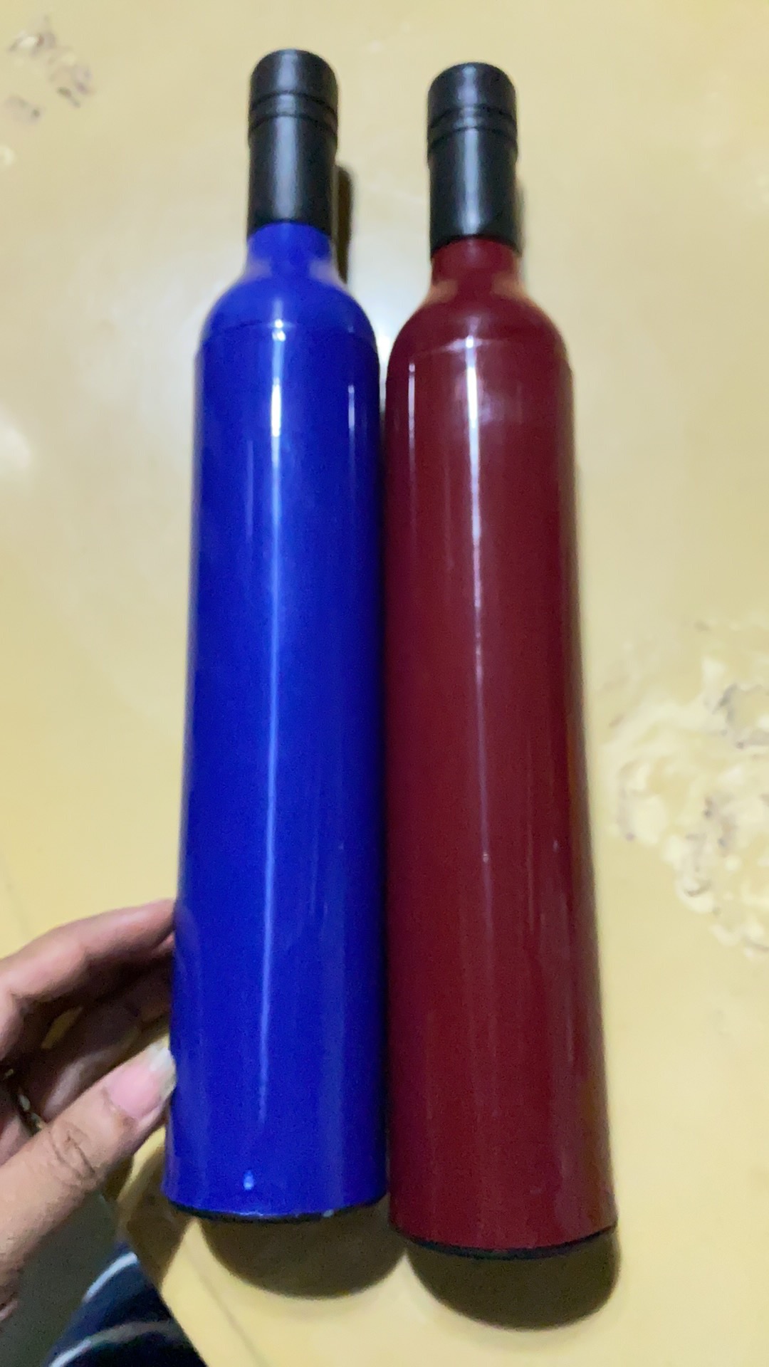 Promo Abis!!! Spesial Edition Payung Botol Lipat Polos Anti Hujan - Souvenir Payung