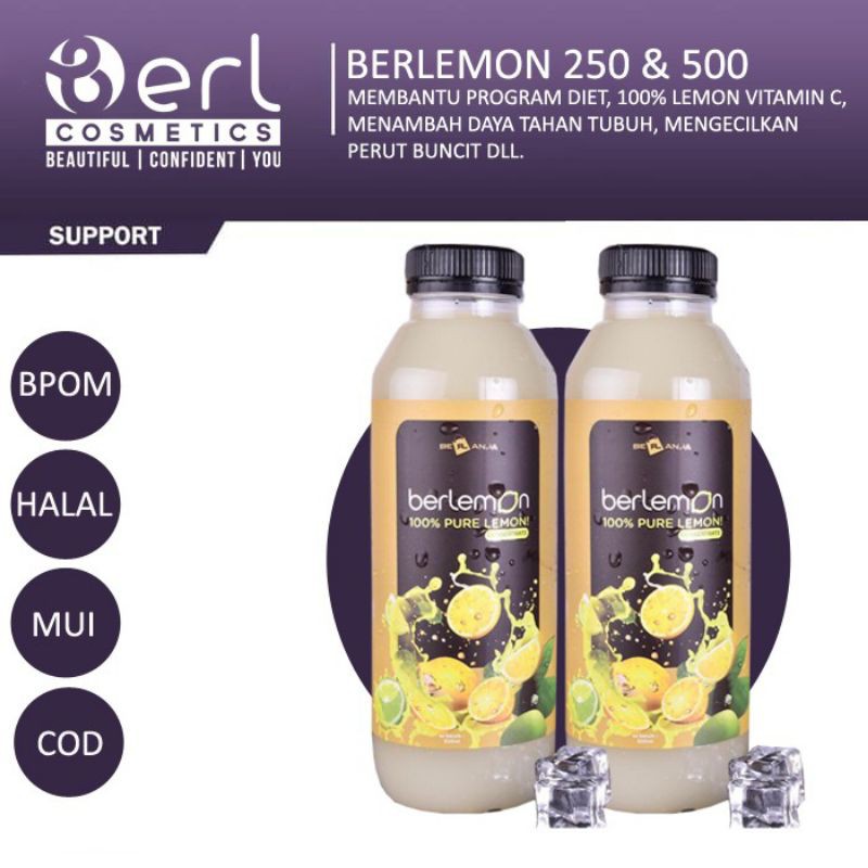 

Minuman Pure Lemon 100% BerLemon