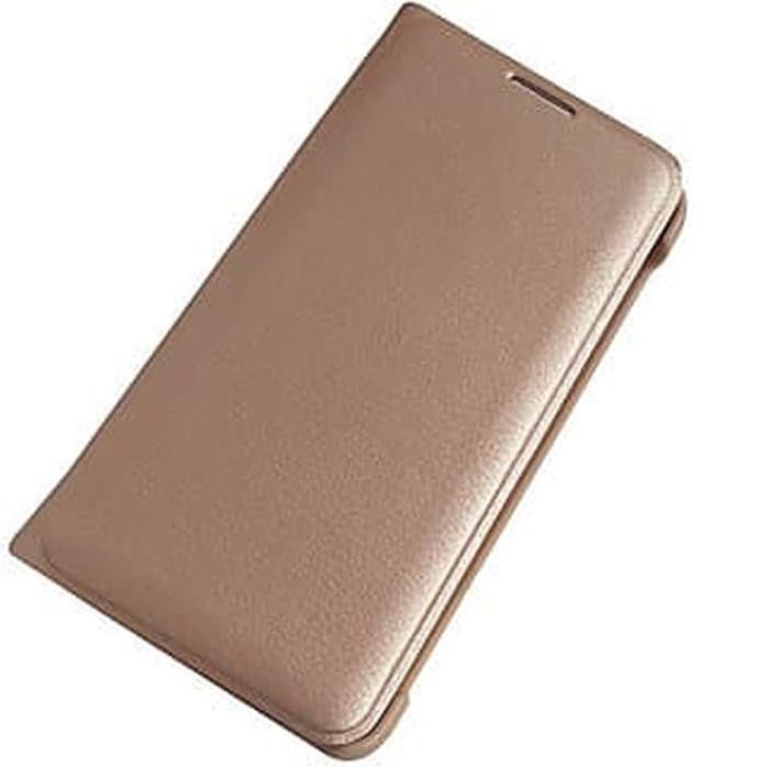 New Flipcover Oppo F7 / Flip Cover Leather Case Slot Card Oppo F7 Casing - Hitam Move To Mymisi