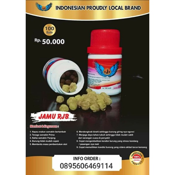 

TERLARIS!! RJB ORIGINAL PRODUK