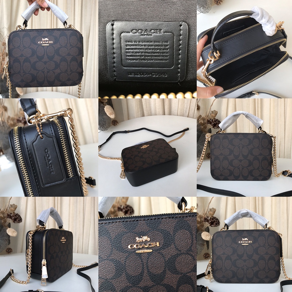 (grab) 3148 1434 1426 coach women square bag messenger bag shoulder bag