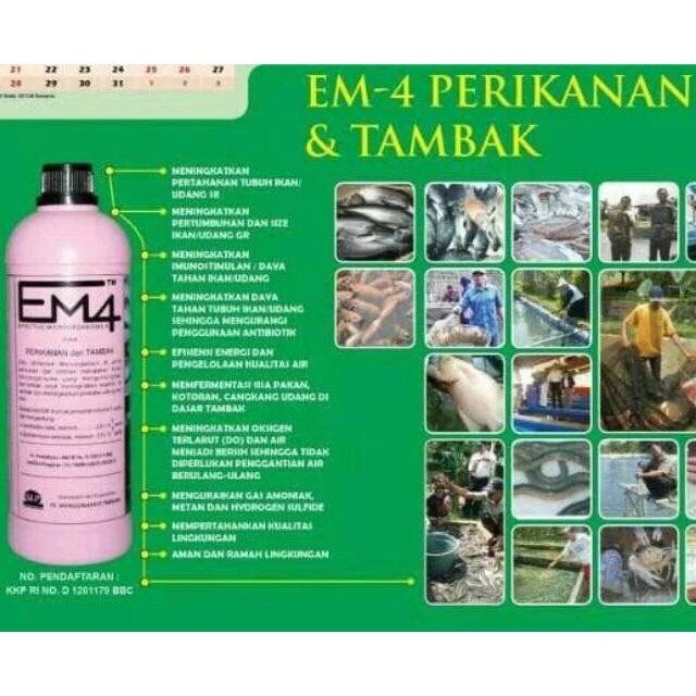 EM4 Perikanan dan Tambak 1Liter