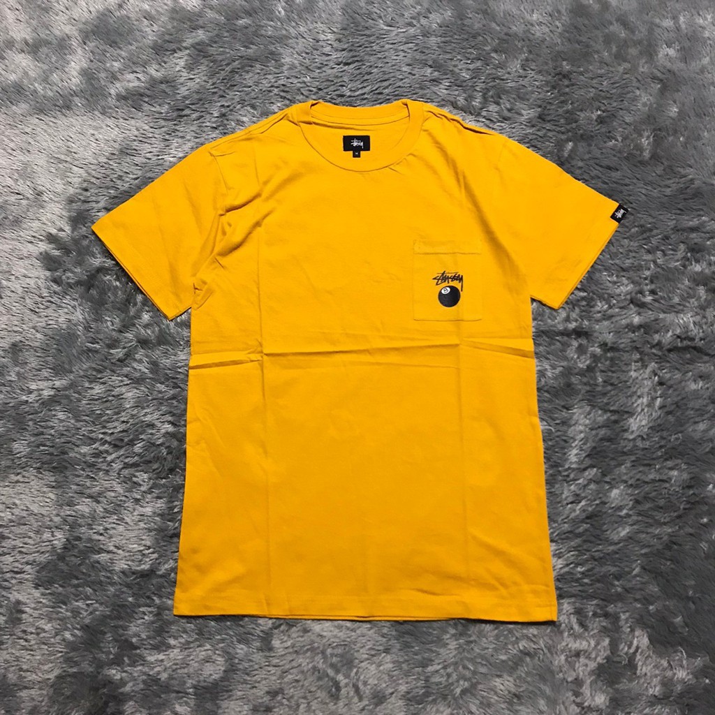 KAOS TSHIRT STUSSY POCKET EIGHTBALLS HIGH MIRROR PREMIUM QUALITY