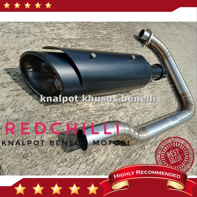 Jual Promo Knalpot Benelli Motobi 200 Evo. Knalpot Benelli Motobi 200 Efi Murah