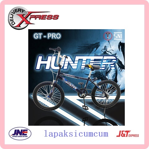 SEPEDA ANAK BMX 20 INCH UNTUK USIA 8-12 TAHUN HUNTER TIPE GT PRO
