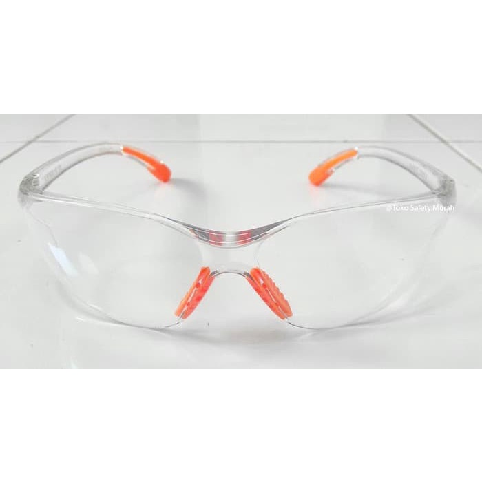 Kacamata Safety Glasses Fashion Bening Clear Motor Las Gerinda - Kacamata Safety Model Fashion Clear