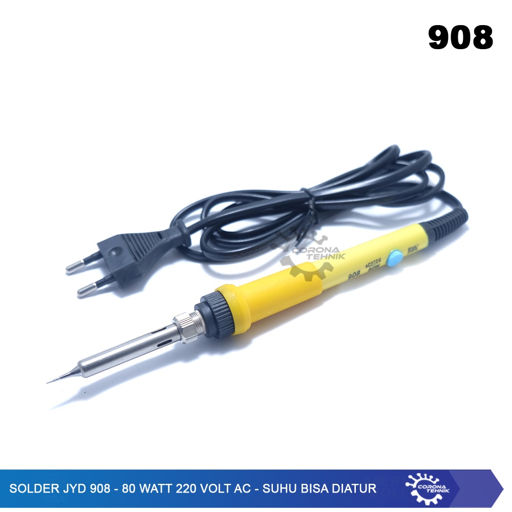 Solder JYD 908 - 80 Watt 220 Volt AC - Suhu Bisa Diatur