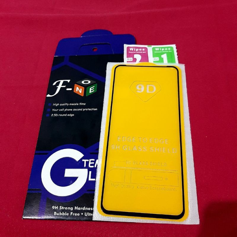 Tempered Glass Realme 6 Full Cover Premium Quality