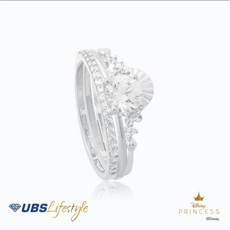 CINCIN EMAS PUTIH UBS DISNEY PRINCESS MULAN - 750 PUTIH - CCY0137