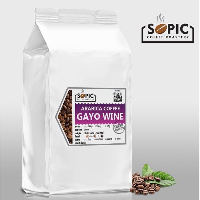 

[ COD ] kopi arabika Gayo Wine 200 gr(Biji/Bubuk)Grosir/Reseller/Dropshiper - Biji EKSLUSIF Kode 419