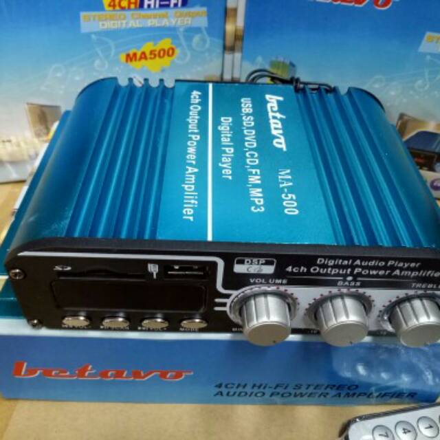 Ampli Power Mobil Betavo MA-500