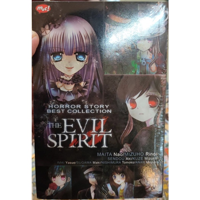 Buku komik horror story best collection the evil spirit