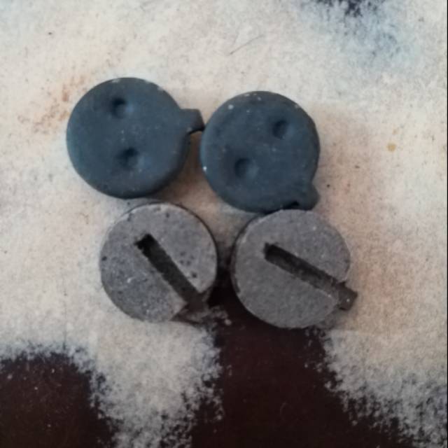 Kampas cakram sepeda /Kampas rem cakram disc brake pad model bulat sepeda MTB