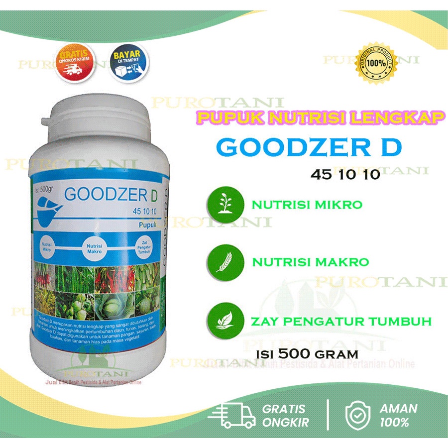 Pupuk Pertumbuhan Daun 45-10-10 Goodzer D