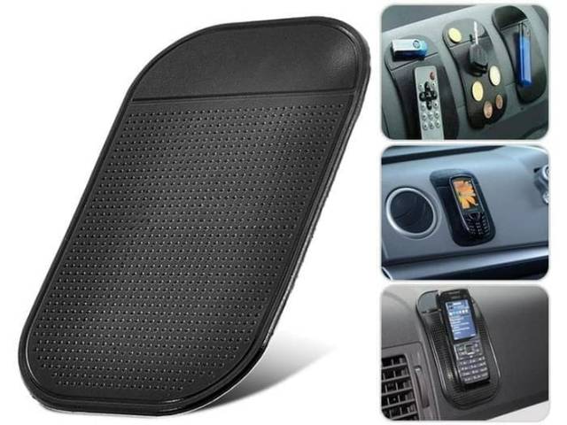 PHONE CAR Anti Slip Mat Spider Sticky Pad Karpet Karet Hp dan Barang di Dashboard Mobil Nempel Kuat