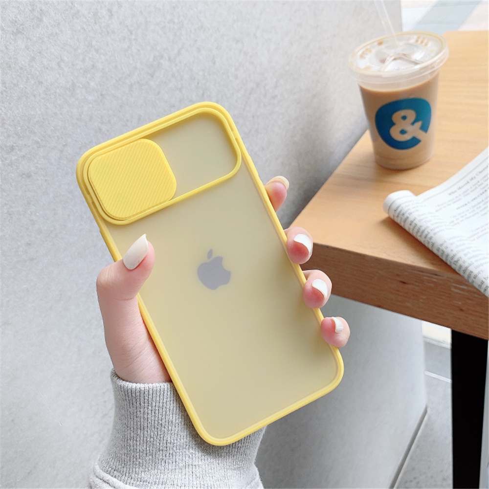 COD Shockproof Push pull Camera Protection Phone Case For iPhone 11 12 Pro mini Max Soft Silicone Cover Case