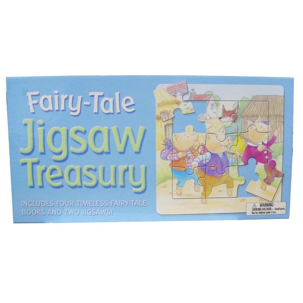 Wonderland Fairy Tale Jigsaw Treasury - Buku Puzzle