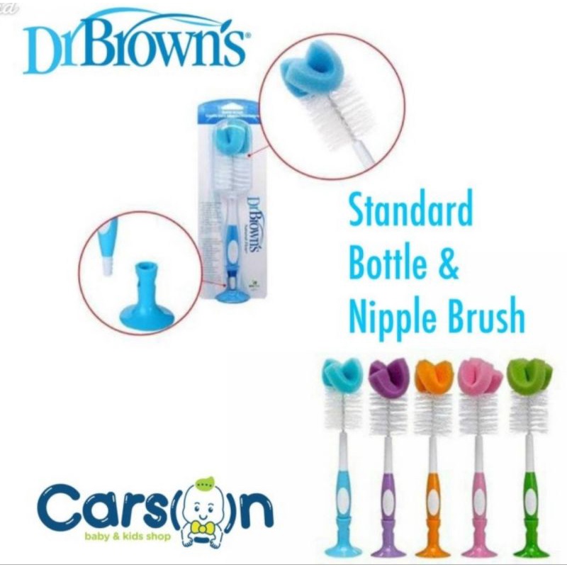 Dr Browns Brown Bottle Brush Standard / Sikat Botol Dr Brown Browns / Sikat Botol Bayi