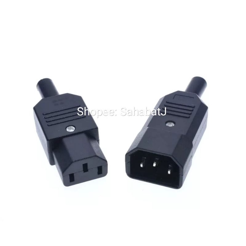 Konektor C14 Male Connector C13 Female Soket PDU UPS IEC320 Plug Socket C14 C13 IEC 320