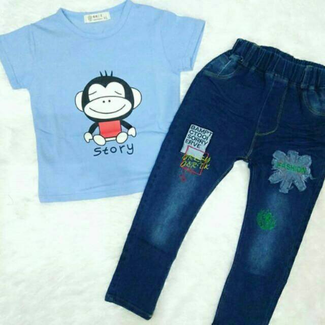 

set story biru