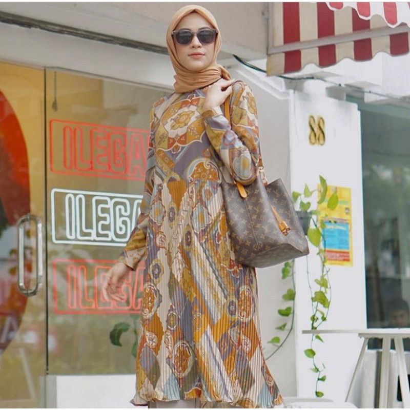 Sahara Pleats Tunik by Heaven Lights