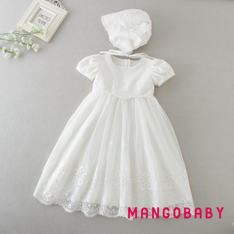 floral christening dress