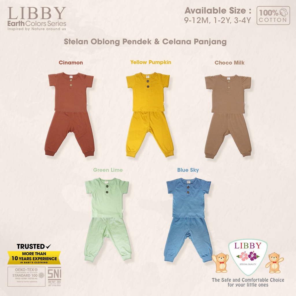 CBK - LIBBY FAVE SET Stelan Oblong Pendek Celana Panjang