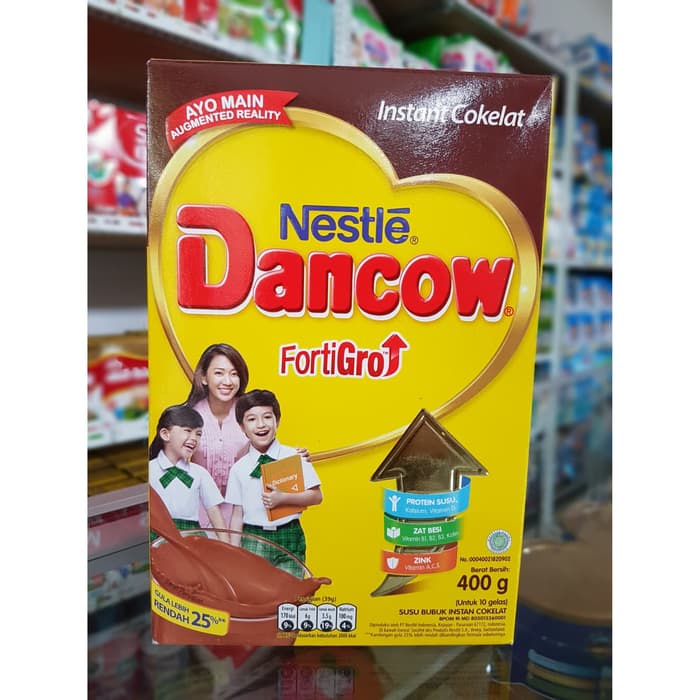 DANCOW FORTIGRO COKLAT 400 GRAM