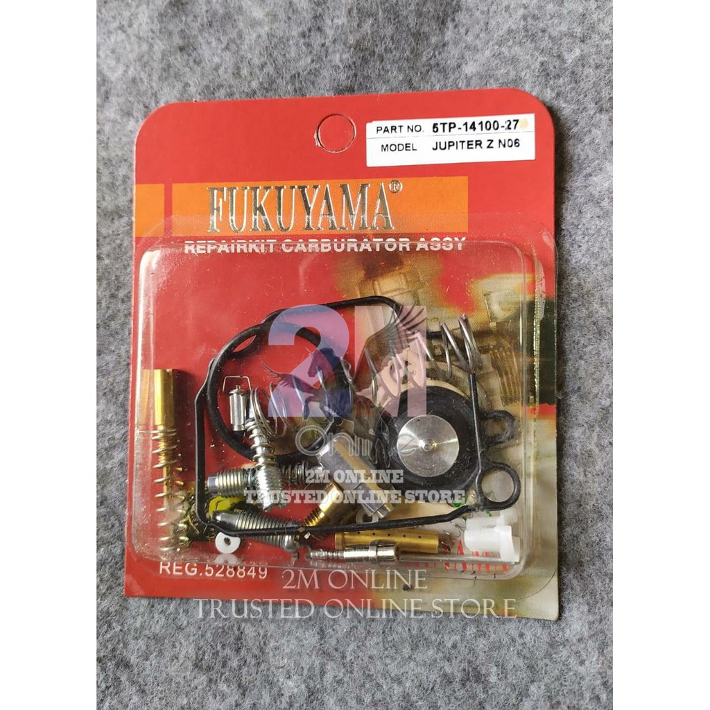 2m KARBURATOR REPAIR KIT JUPITER Z 06 MERK FUKUYAMA 5TP-14100-27