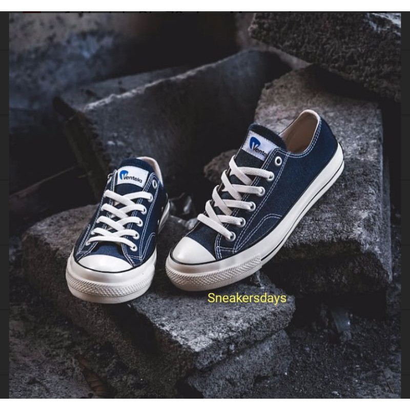 VENTELA BTS 70s LOW NAVY/sepatu ventela/sepatu ventela back 70 original 100%√
